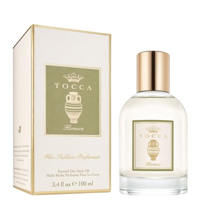 Tocca perfume bottle with elegant and luxurious design for women